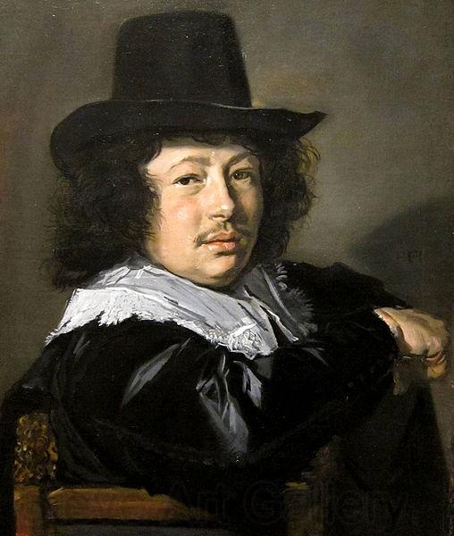 Frans Hals Portrait of a Young Man Norge oil painting art